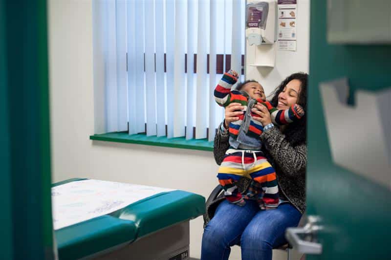 Pediatrics supporting parents